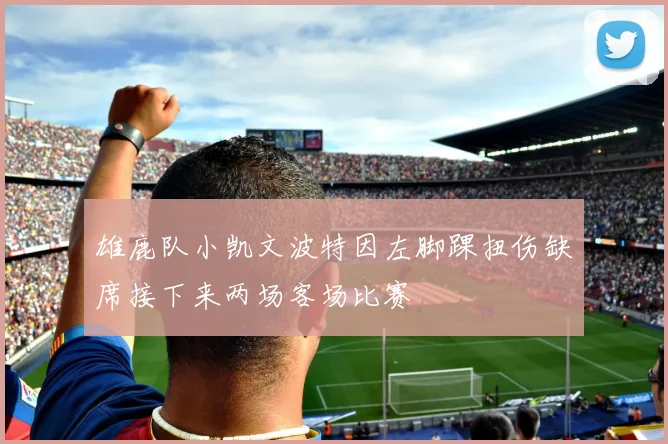雄鹿队小凯文波特因左脚踝扭伤缺席接下来两场客场比赛
